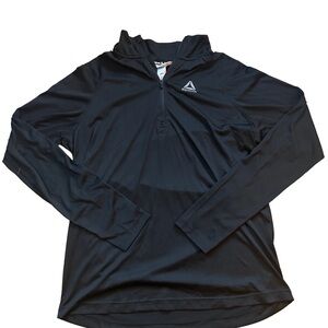 Reebok Black Quarter Zip Jacket